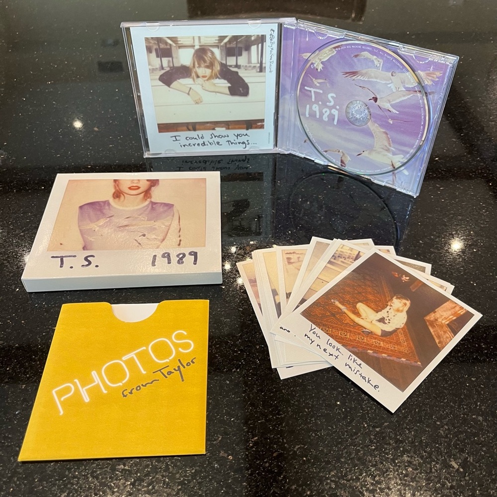 Taylor Swift 1989 with Polaroids 14-26